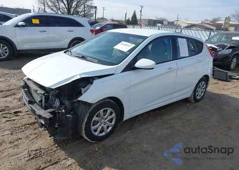 2014 Hyundai Accent Gs from USA, damaged, VIN KMHCT5AE8EU166239